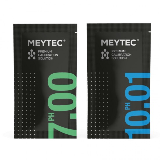 Kit solution tampon pH 7,00 + pH 10,01 Meytec pour Stérilor (2 x 20 ml)