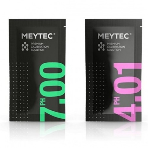 Kit solution tampon pH 4,01 + pH 7,00 Meytec pour Stérilor (2 x 20 ml)