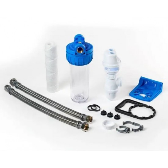 Kit complet universel de montage pour adoucisseur domestique